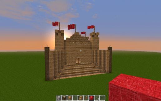 easy castle schematic - building