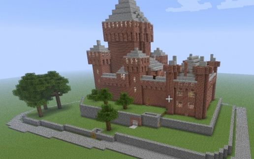 Castle Vufflens schematic - building