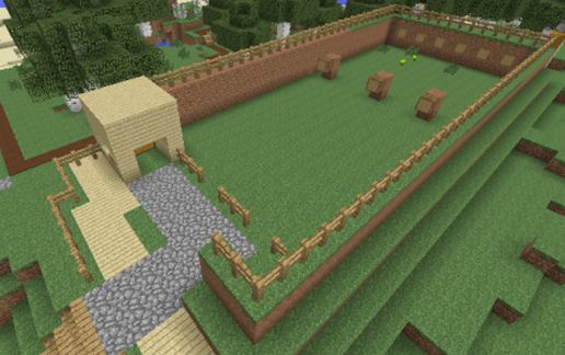 simply archery range schematic - building