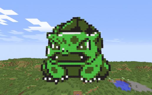 Bulbasaur from yellow schematic - building
