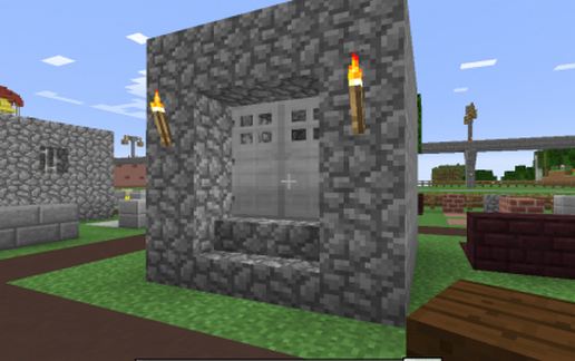 Simple Stone Crypt schematic - building