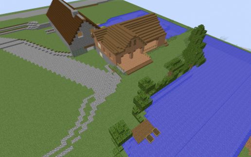 Waterloo village Part1 - Mill schematic - building