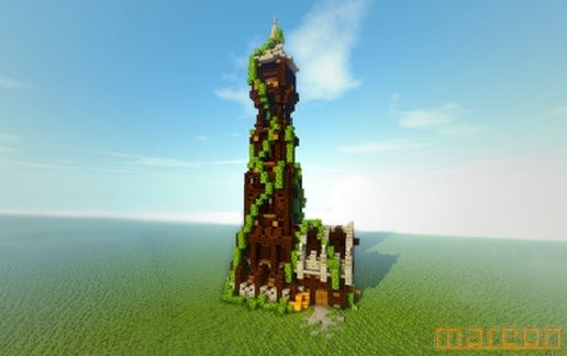 Medieval Tower schematic - building