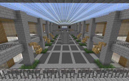 Shopping center schematic - building