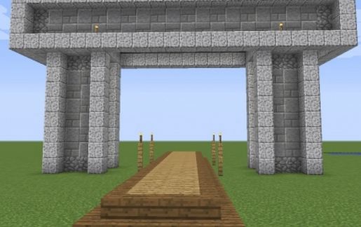 Stone Archway schematic - building