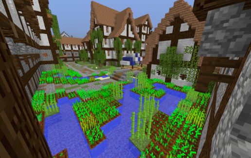 Minecraft Guild house schematic - building