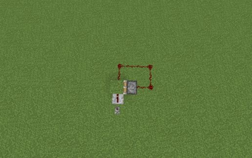 redstone clock schematic - building