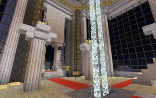MineESPcraftSpawn schematic - building