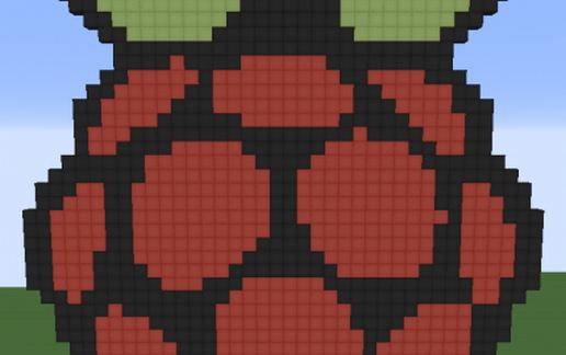 Raspberry Pi Logo schematic - building