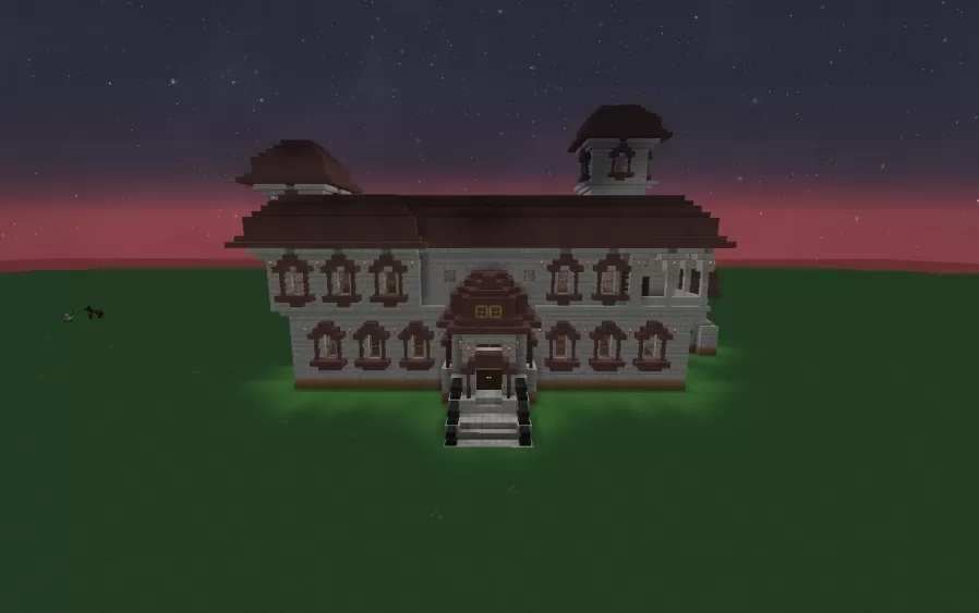 Dark & Stony Manor schematic - building