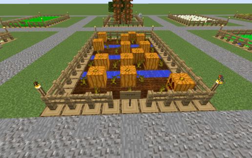 Farm Pumpkin schematic - building