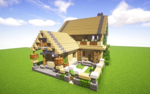 Birch Cottage schematic - building