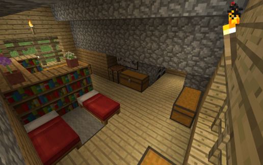 medieval tavern schematic - building