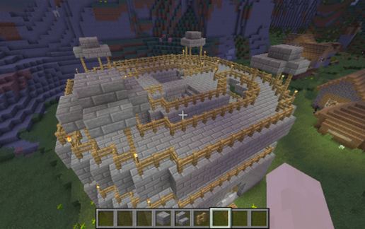 PvP Castle schematic - building