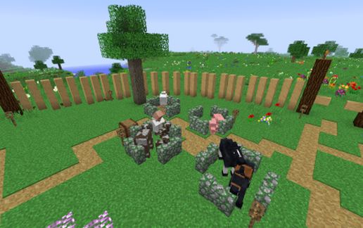 Sevtech Ages starting base - Sakura village