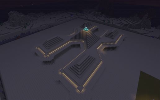 Tomb of the Pharao schematic - building