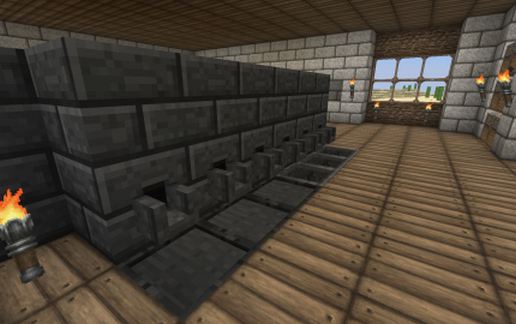 Large Ranch Minimalist Survival Home schematic - building
