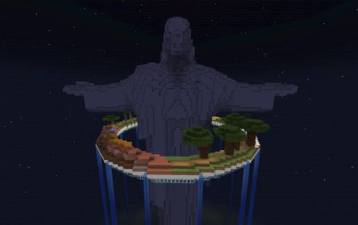 Christ the redeemer circle base wip schematic - building