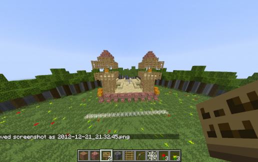 Hunger Games Map [Complete] schematic - building