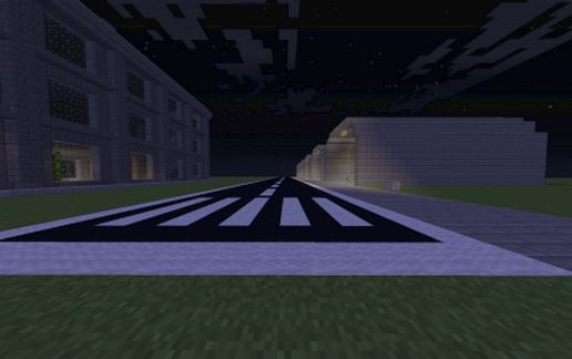 Runway with Barracks