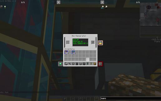 Bio-fuel Reactor (requires Mekanism and Thermal Series mod) schematic - building