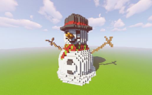 Snowman 01 schematic - building