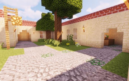 Small Roman Courtyard