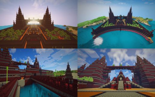 Nether Temple schematic - building
