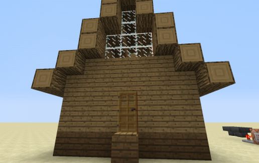 Anti-Griefer House schematic - building