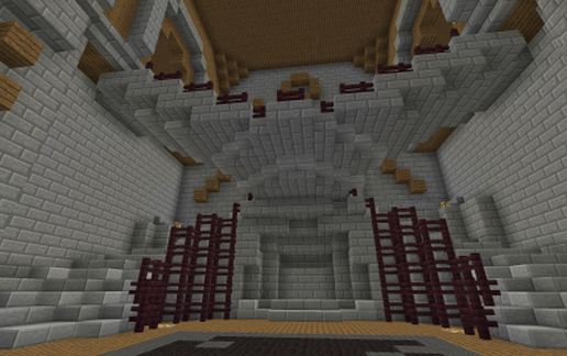 Herobrine's Mansion Restored schematic - building