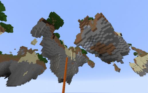 Floating Islands: Forest Pair schematic - building