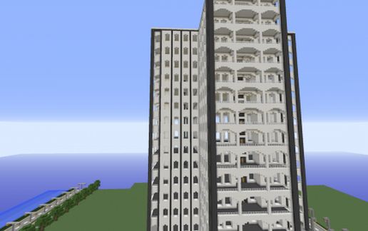 Quartz-Tri Skyscraper schematic - building