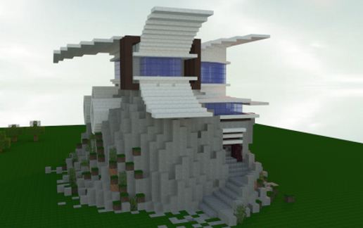 Modern House On A Hill