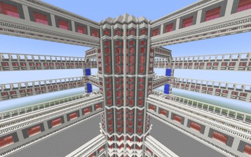 Floating Town Enclosure schematic - building