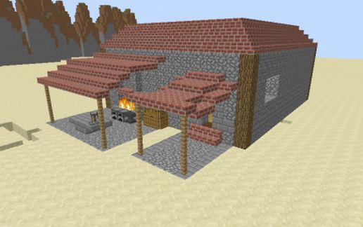 A Medium Sized House schematic - building