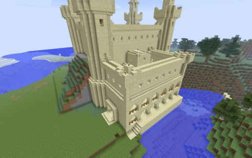 Sandstone Castle schematic - building