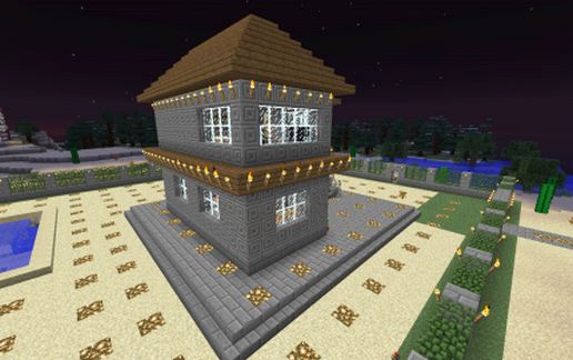 Cool House schematic - building