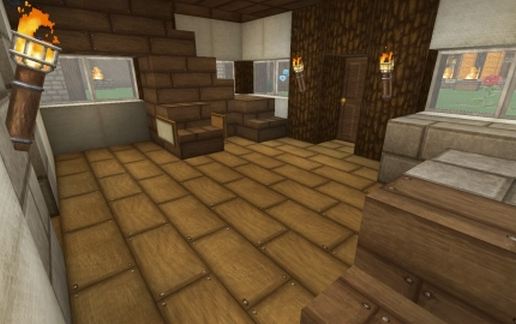 Spawnhouse Survival Home Wood & Wool