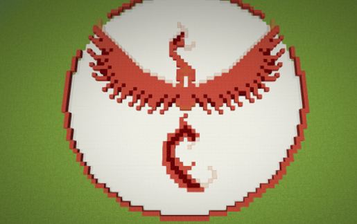 Team Valor Logo schematic - building