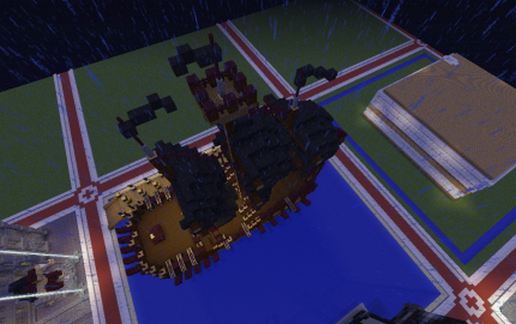 Pirate boat schematic - building