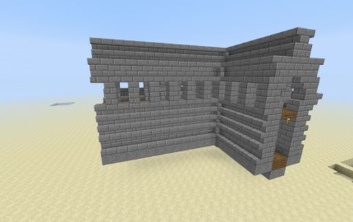 Castle Module - Wall schematic - building