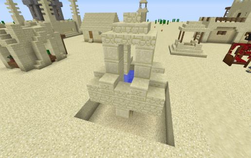 Smaller Desert Well schematic - building