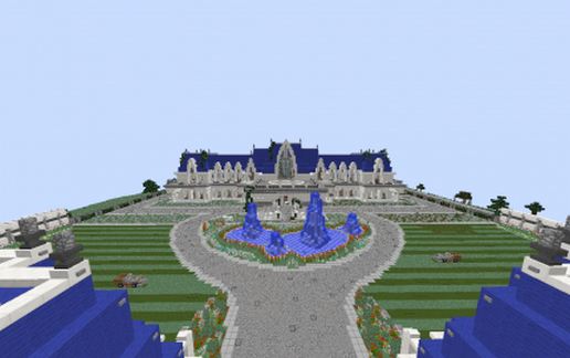 Biggest House in MineCraft schematic - building