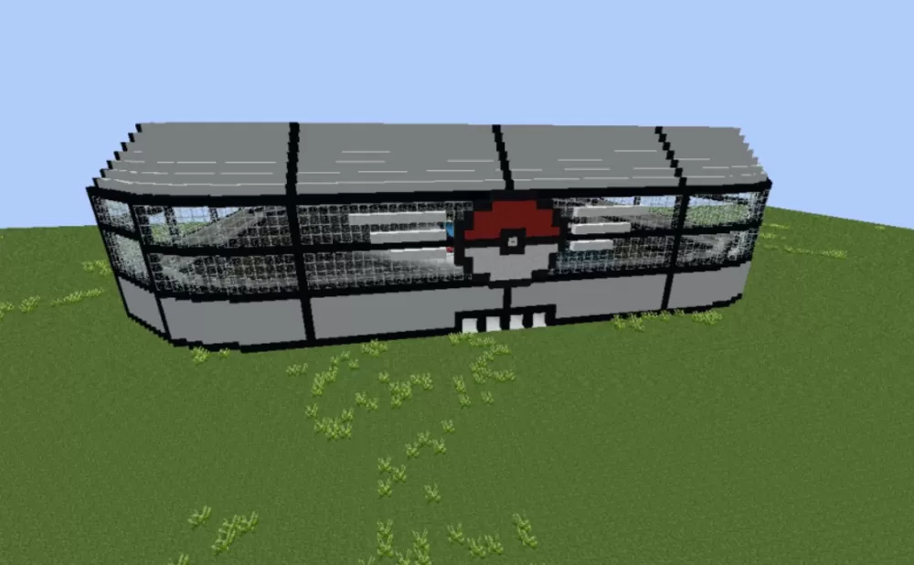 Pokemon Stadium schematic - building