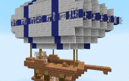 Small airship schematic - building