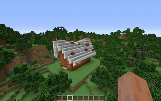 cake house schematic - building