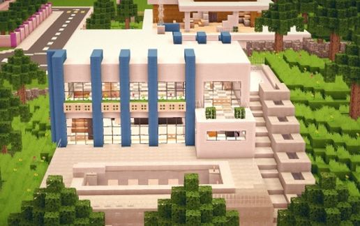 Modern House #4 schematic - building
