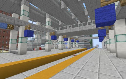 metro station-elevated (without ticket counter)