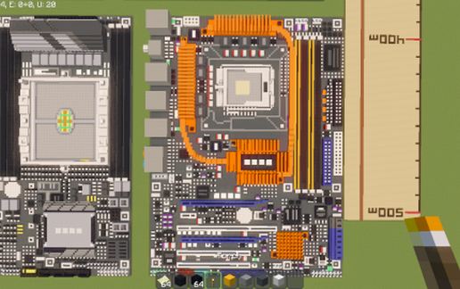 Intel P5E-WS Professional (ASUS) schematic - building