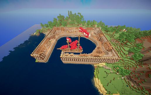 Harbor village schematic - building